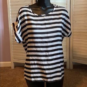 Lightweight stripe blouse